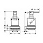 Дозатор для жидкого мыла Hansgrohe AddStoris 41745000 хром - фото 2
