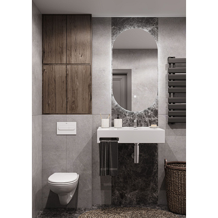 Раковина Aquaton Квадро Про 1A734331QA01R 80 правая