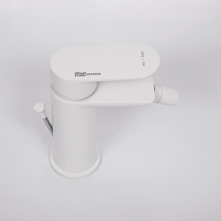 Смеситель WasserKRAFT Mindel 8506 для биде, белый