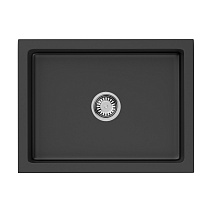 Кухонная мойка Omoikiri Mikura 61-BL 46x61x25.4 черный