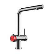 Смеситель Omoikiri Hotaru-R 4994026 для кухонной мойки, вороненая сталь