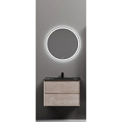 Мебель для ванной Sancos Marmi 2.0 MR2.070EG 70 дуб галифакс натуральный/черный