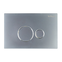 Кнопка смыва BelBagno BB040CR.MAT хром матовый