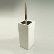 Ершик Stil Haus Urania 633CUBE(36-BI) напольный никель сатин/белый