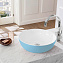 Раковина Villeroy & Boch Artis 417943BCW1 43х43 см, Frost серо-голубая - фото 2