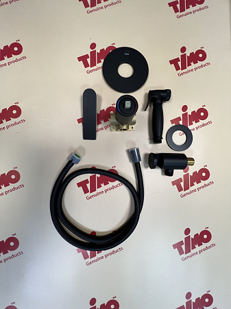 Гигиенический душ со смесителем Timo Anni 2789/03SM черный