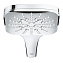 Душевая лейка Grohe Rainshower SmartActive 130 Cube 26550000 хром - фото 3