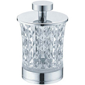 Стакан Boheme 10216 для ватных дисков, хром