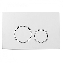 Кнопка смыва Boheme 661 белый/хром Кнопка смыва Boheme 661 белый/хром