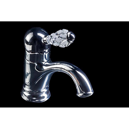 Смеситель Boheme Crystal 261-CRST для раковины, хром