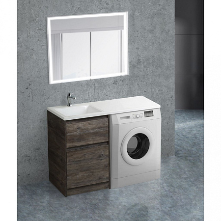 Тумба с раковиной BelBagno Kraft KRAFT-LVD-580/1200-2C-PIA-PP 120 pino pasadena