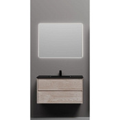 Мебель для ванной Sancos Marmi 2.0 MR2.090EG 90 дуб галифакс натуральный/черный