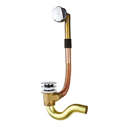 Слив-перелив Timo 8004/00 для ванны, хром