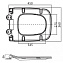 Унитаз подвесной BelBagno Sela BB3201CHR-MB черный матовый - фото 6