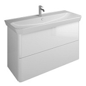 Тумба с раковиной Burgbad Iveo SFEN120F2833G0161C0001*1 120 белый глянец Тумба с раковиной Burgbad Iveo SFEN120F2833G0161C0001*1 120 белый глянец