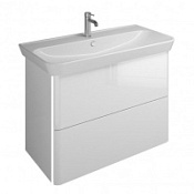 Тумба с раковиной Burgbad Iveo SFEY100F2833G0169C0001*1 100 с подсветкой тумбы, белый глянец Тумба с раковиной Burgbad Iveo SFEY100F2833G0169C0001*1 100 с подсветкой тумбы, белый глянец