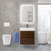 Мебель для ванной BelBagno Neon NEON-500-2C-SO-RS rovere scuro Мебель для ванной BelBagno Neon NEON-500-2C-SO-RS rovere scuro