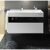 Тумба с раковиной Burgbad Yumo SFKL102 F3193 G0179 C0001*1 101 белый глянец/дымчатое стекло Тумба с раковиной Burgbad Yumo SFKL102 F3193 G0179 C0001*1 101 белый глянец/дымчатое стекло